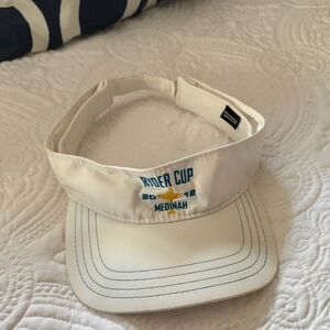 White Mens Ryder Cup Visor